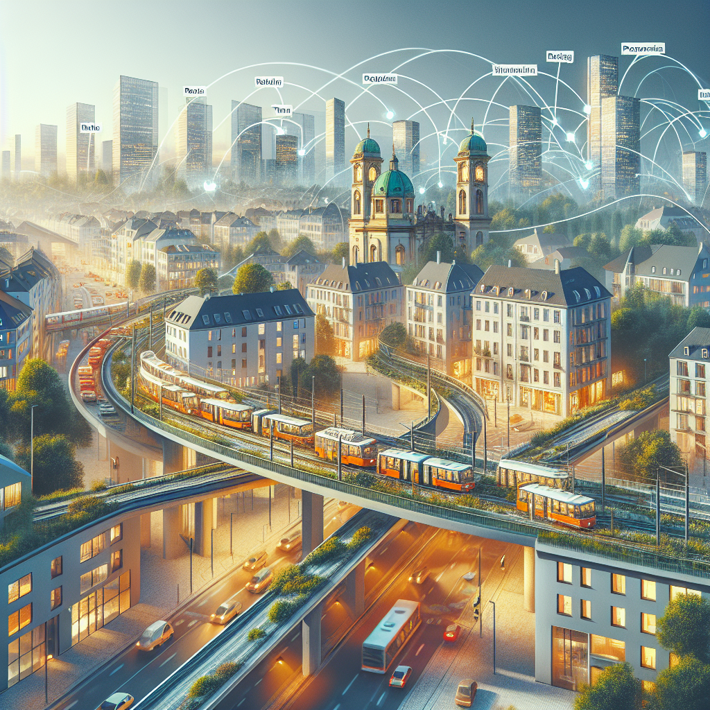 Einfluss öffentlicher Verkehrsmittel auf Grundstückspreise.